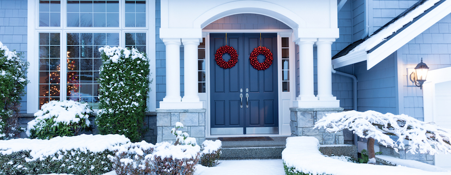 Winter landscaping to entice home buyers